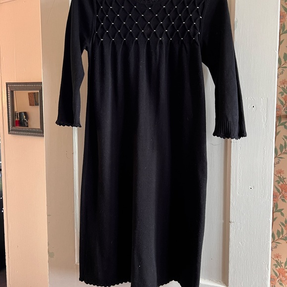 Black Sweater Dress - Picture 3 of 6